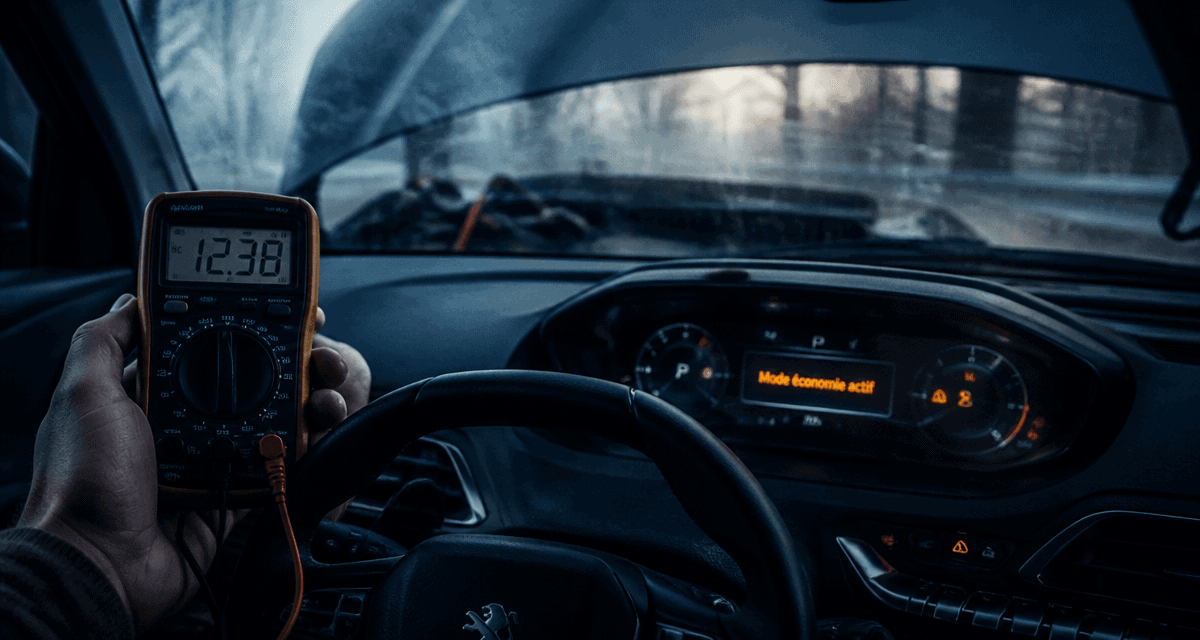 mode économie actif voiture ne démarre plus tableau de bord