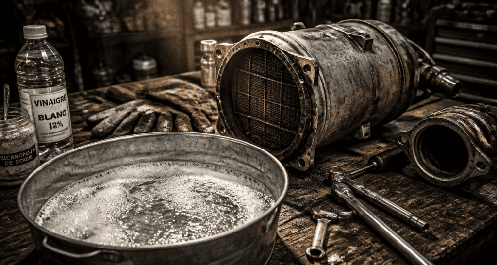 nettoyer le fap filtre à particules au vinaigre