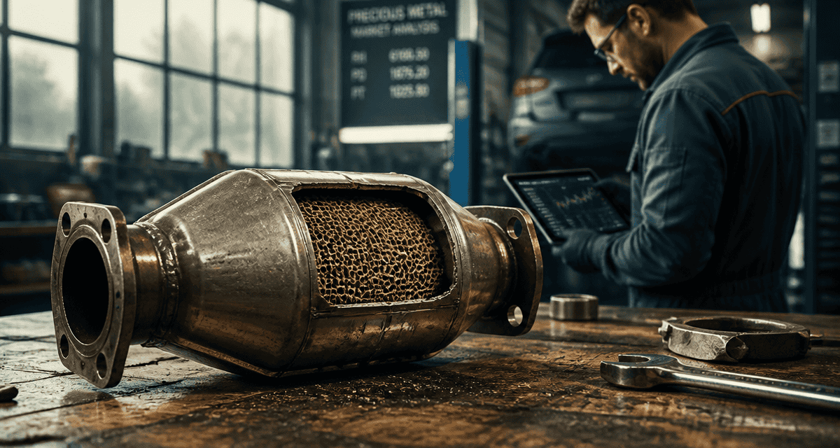 rachat catalyseur pot catalytique usagé