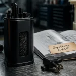 Canister voiture EVAP, signes d’usure visibles en atelier