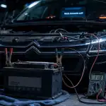 Mode économie actif c4 ne démarre pas : batterie et câbles de démarrage