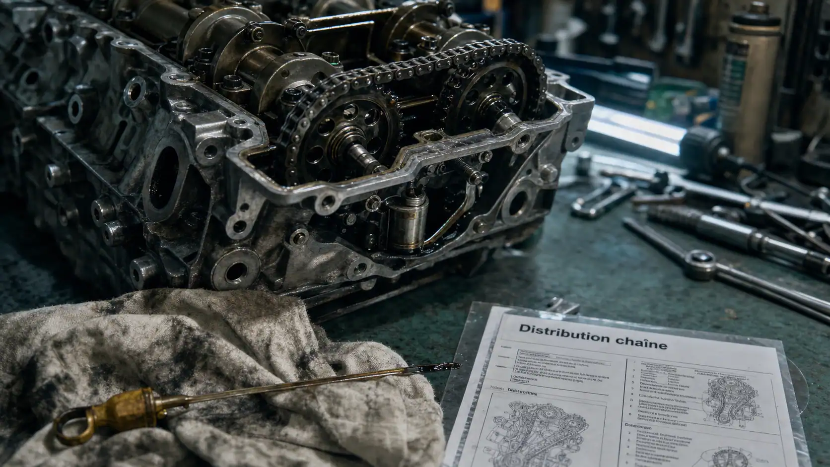Moteur Renault 1.6 dCi 160 : chaîne ou courroie, distribution fiable en atelier