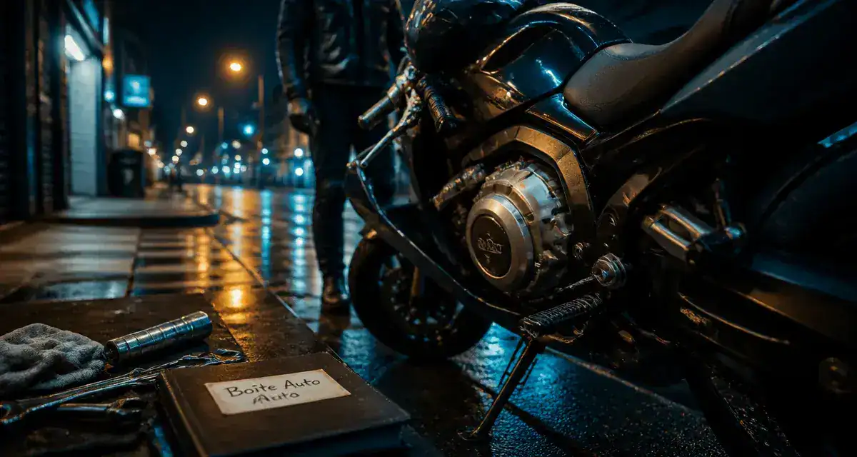 Moto automatique : boîte auto pour rouler sans passer les vitesses