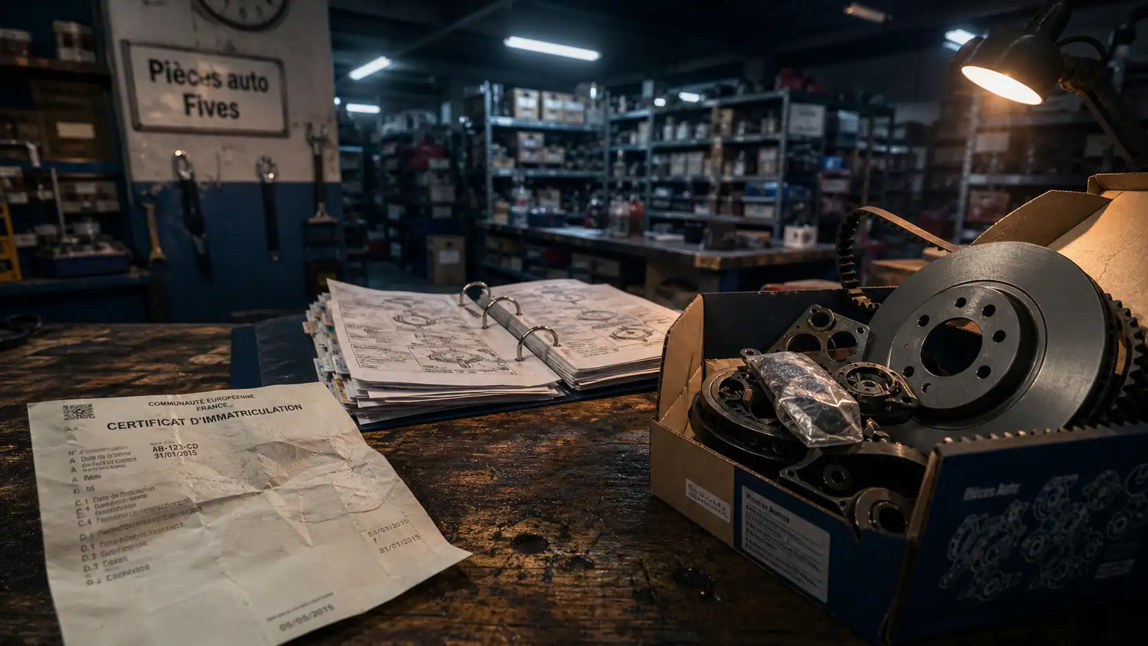 piece auto fives : pièces auto dans un garage à Lille-Fives