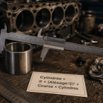 Calculer la cylindrée moteur : formule d’alésage et course