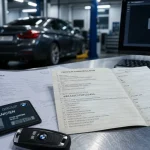 Campagne de rappel BMW : vérifier un VIN à 17 caractères sur une fiche atelier