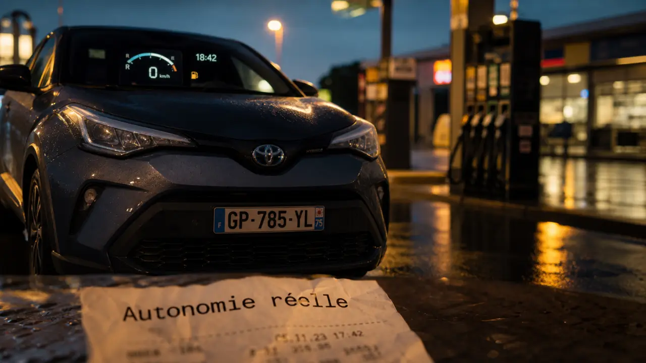 Combien de km avec un plein Toyota C-HR hybride : autonomie réelle