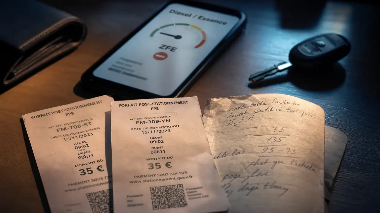Diesel ou essence en 2025 : tickets, ZFE et choix 25 000 km