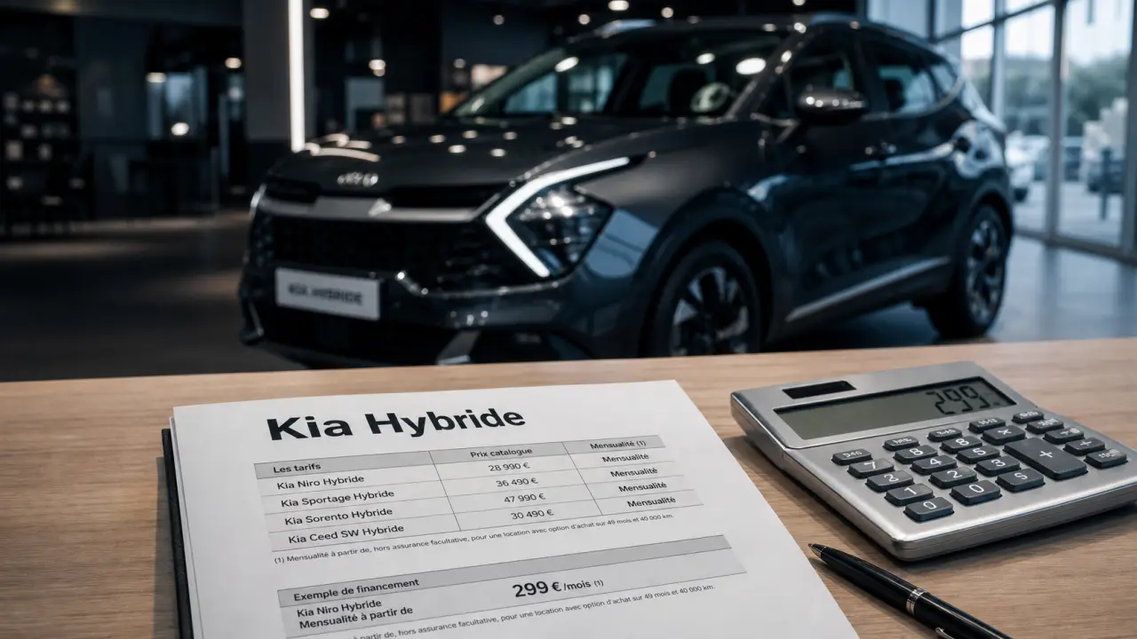 kia hybride prix Niro Sportage Sorento