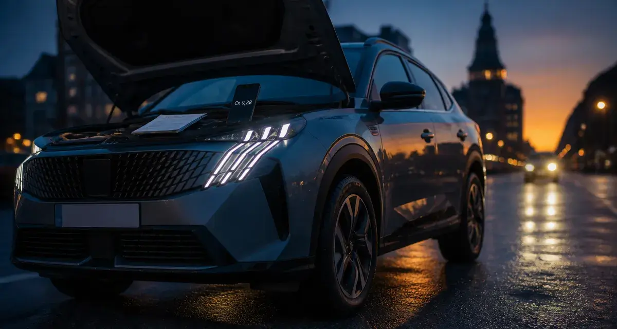Nouvelle 3008 SUV fastback électrique ou hybride