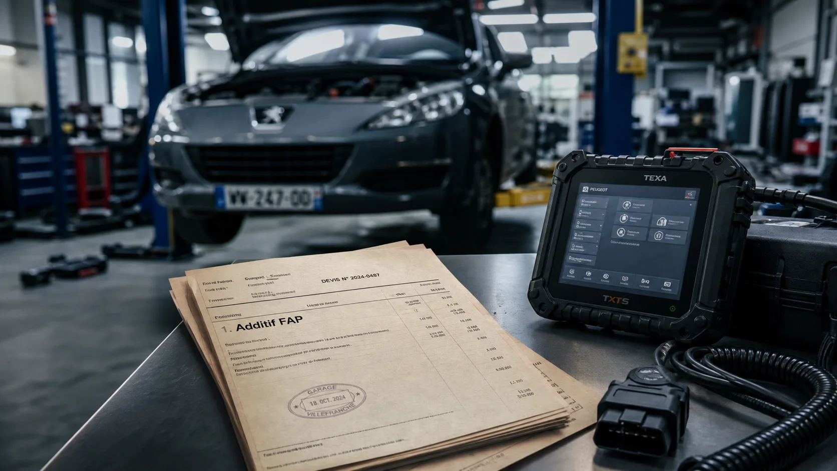 Prix remplissage additif fap peugeot 308 : 150 à 250 €