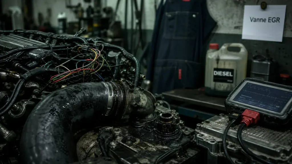 Problème peugeot partner 1.6 hdi 90 : diagnostic turbo, EGR et injecteurs (atelier)