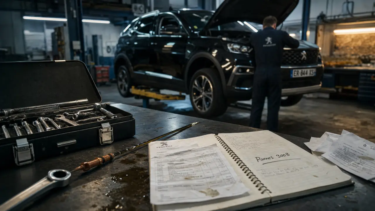 Probleme sur Peugeot 3008 : pannes PureTech, BlueHDi et hybrides (carnet d’entretien)