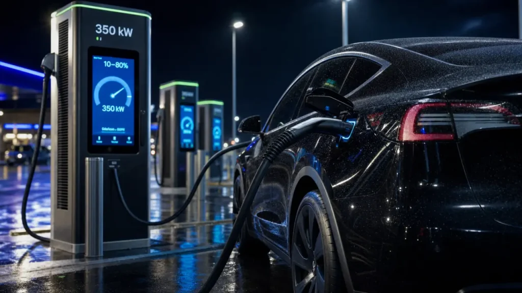 350 kW, 800V et 1000V : les limites de la recharge ultra-rapide