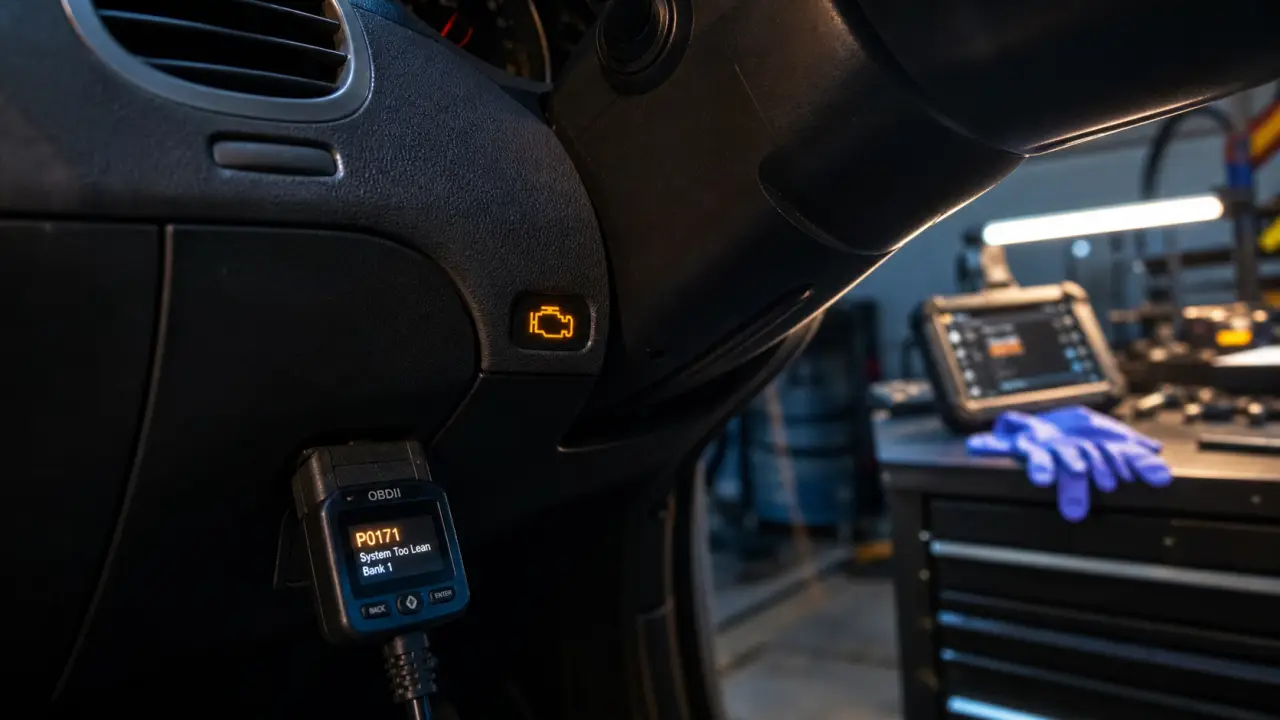 defaut moteur : voyant moteur fixe ou clignotant, diagnostic OBD
