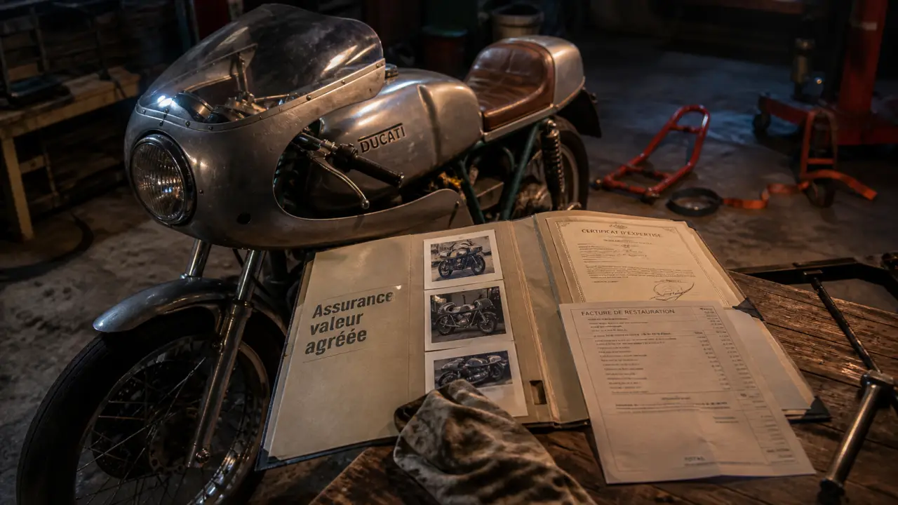 Assurance moto ancienne : valeur agréée et garanties à vérifier, innovations-transports.fr