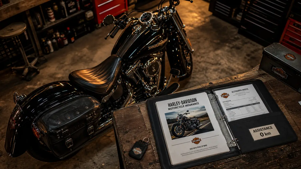 Assurance moto Harley-Davidson : assistance 0 km et rapatriement en concession