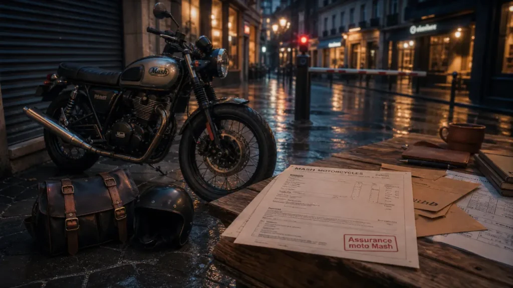 Assurance moto Mash : tiers, intermédiaire ou tous risques, quelle formule choisir ?