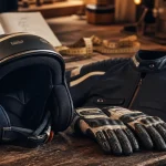 Équipement moto enfant : casque enfant ECE 22.06, gants et veste homologués