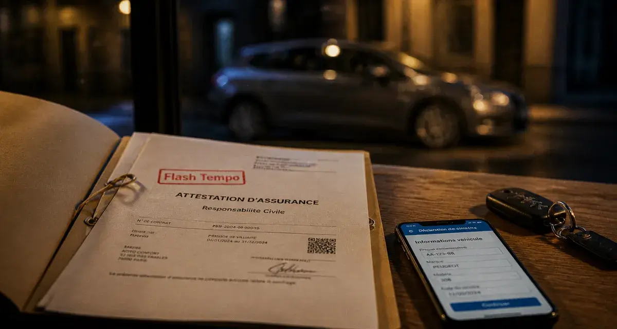 Flash tempo assurance auto temporaire 1 à 90 jours