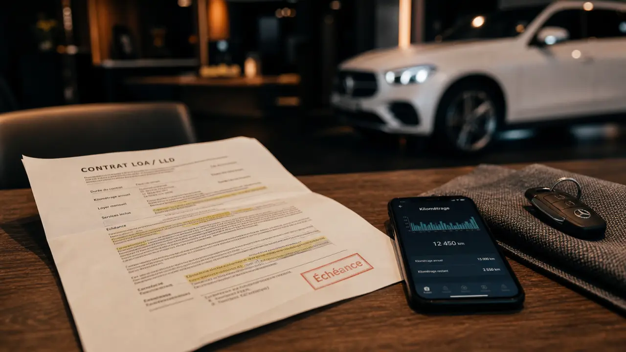 Voiture en leasing avis : coût et kilométrage maîtrisé