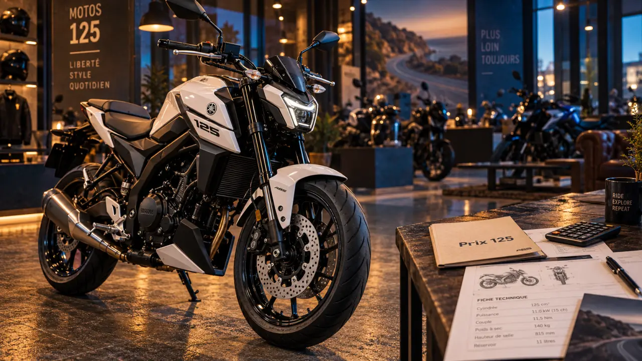 Prix d une moto 125 neuve en concession, 2 999 à 5 299 €