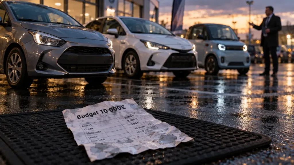 Une voiture neuve à 10 000 euros reste possible, mais avec de fortes concessions