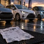 Voiture neuve 10000 euros : dossier budget sur parking urbain