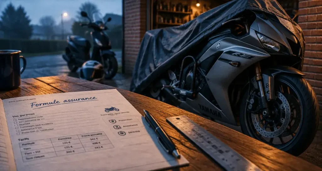 Assurance moto Yamaha : TMAX, R1 ou quad, ce qui fait vraiment grimper la prime