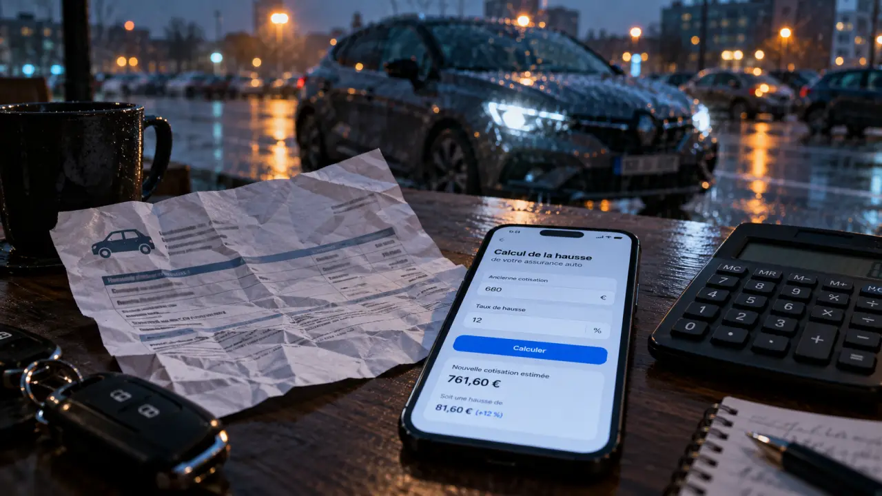 Augmentation assurance auto 2025, avis d’échéance et hausse sans accident