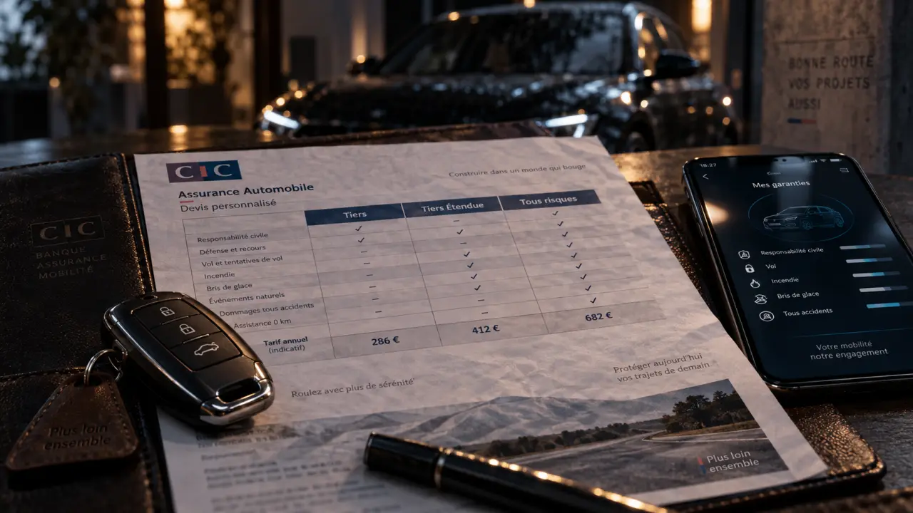 cic assurance auto : 4 formules pour protéger votre véhicule