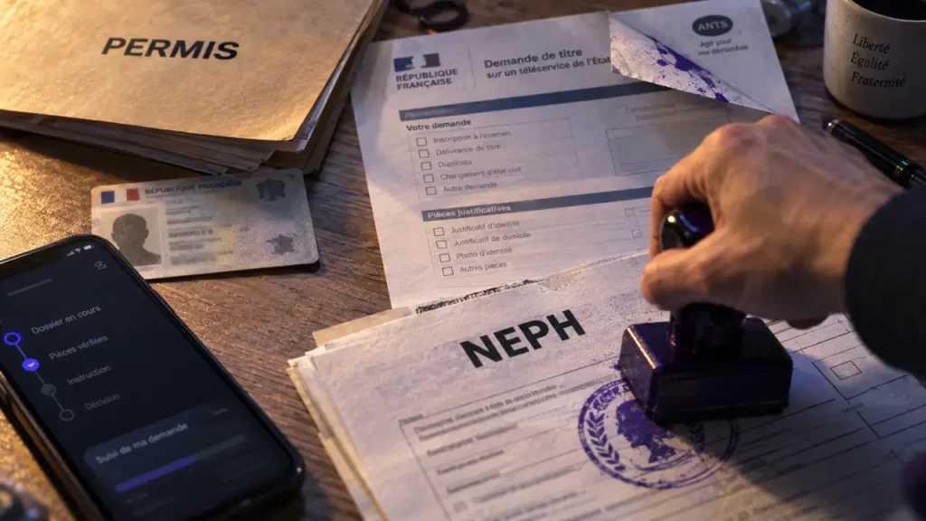 Le NEPH est indispensable pour le code : les étapes avant de réserver